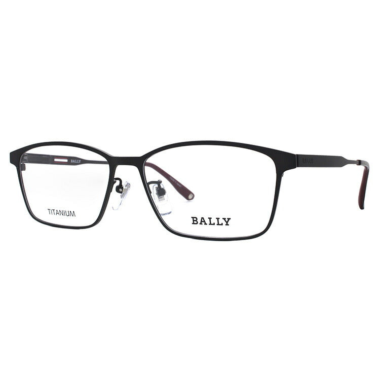 【国内正規品】バリー メガネフレーム BALLY 度付き 度なし 伊達 だて 眼鏡 メンズ レディース BY3033J 3 57サイズ スクエア型 UVカット 紫外線 ラッピング無料