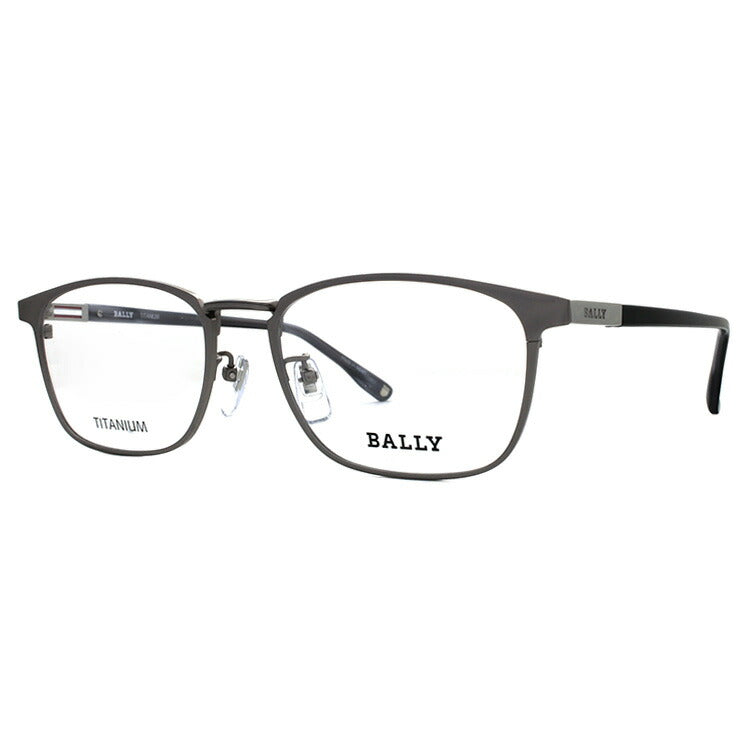 【国内正規品】バリー メガネフレーム BALLY 度付き 度なし 伊達 だて 眼鏡 メンズ レディース BY3034J 2 55サイズ ウェリントン型 UVカット 紫外線 ラッピング無料
