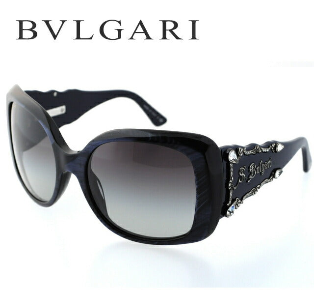 【訳あり】ブルガリ サングラス BVLGARI BV8048B 50628G ネイビー/ブルーグレーグラデーション レディース UVカット ラッピング無料 【海外正規品】