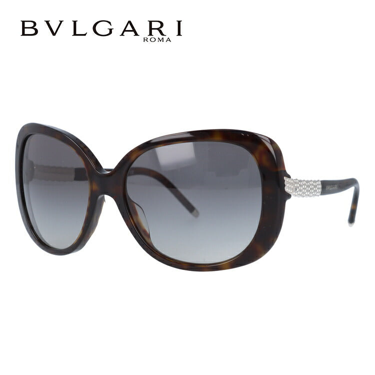 【国内正規品】ブルガリ サングラス BVLGARI BV8105BA 504/11 59 ダークハバナ/グレーグラデーション べっこう レディース UVカット ラッピング無料