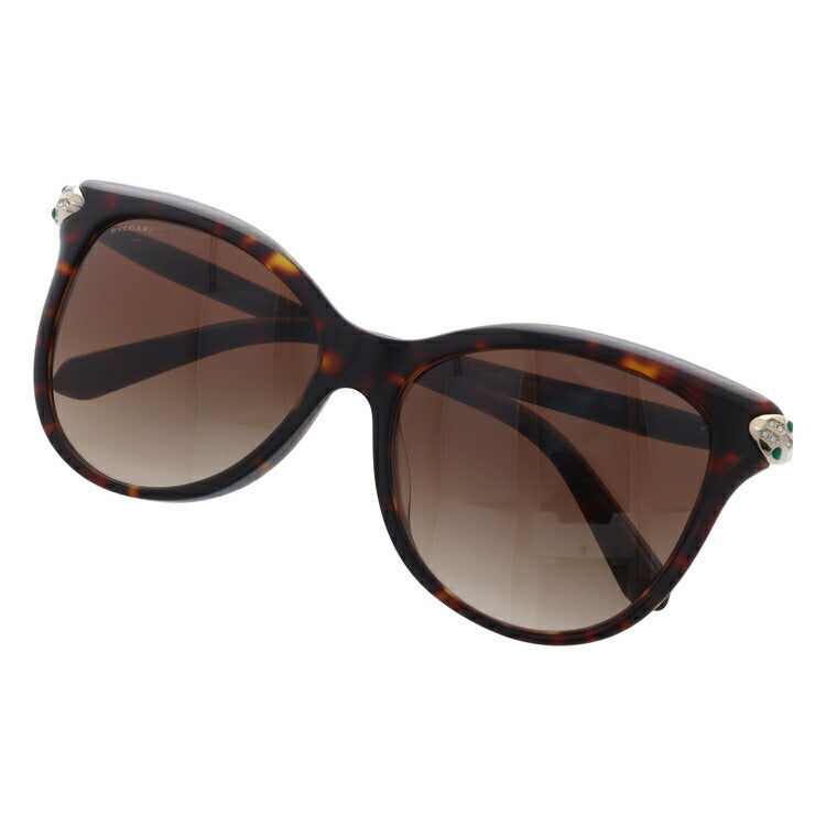 【国内正規品】ブルガリ サングラス セルペンティ アジアンフィット BVLGARI SERPENTI BV8188BF 504/13 57サイズ フォックス型 レディース UVカット ラッピング無料