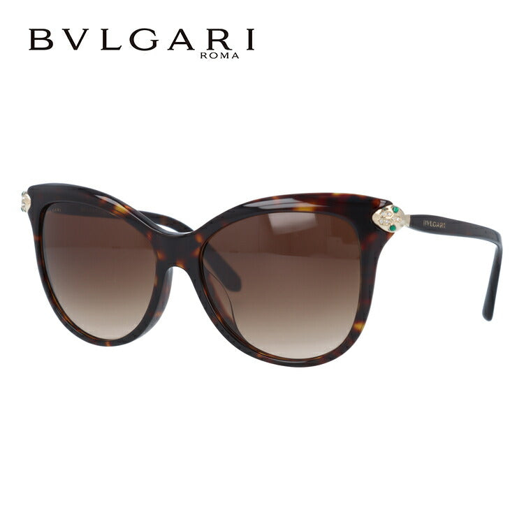 【国内正規品】ブルガリ サングラス セルペンティ アジアンフィット BVLGARI SERPENTI BV8188BF 504/13 57サイズ フォックス型 レディース UVカット ラッピング無料