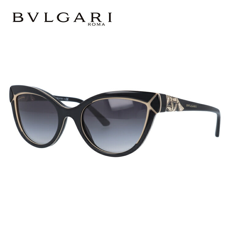 【国内正規品】ブルガリ サングラス ディーヴァ ドリーム レギュラーフィット BVLGARI DIVA'S DREAM BV8156B 53528G 54サイズ フォックス型 レディース UVカット ラッピング無料