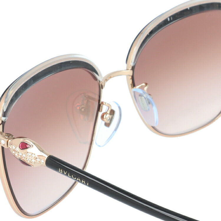 【国内正規品】ブルガリ サングラス セルペンティ ミラーレンズ BVLGARI SERPENTI BV6112B 20146F 57サイズ バタフライ レディース ラッピング無料