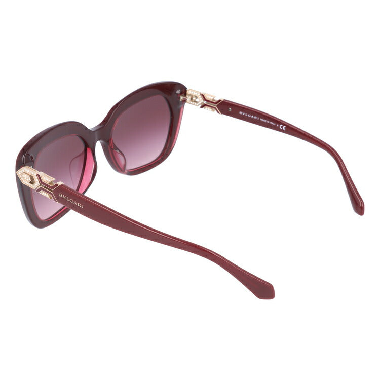 【国内正規品】ブルガリ サングラス セルペンティ アジアンフィット BVLGARI SERPENTI BV8213BF 54698H 55サイズ フォックス型 レディース ラッピング無料