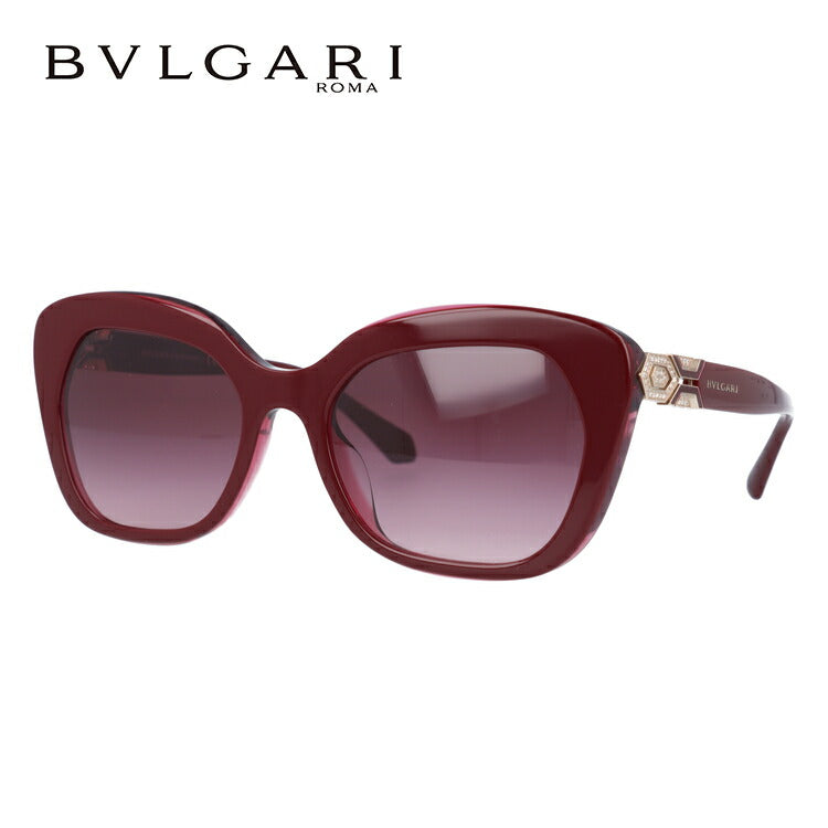 【国内正規品】ブルガリ サングラス セルペンティ アジアンフィット BVLGARI SERPENTI BV8213BF 54698H 55サイズ フォックス型 レディース ラッピング無料