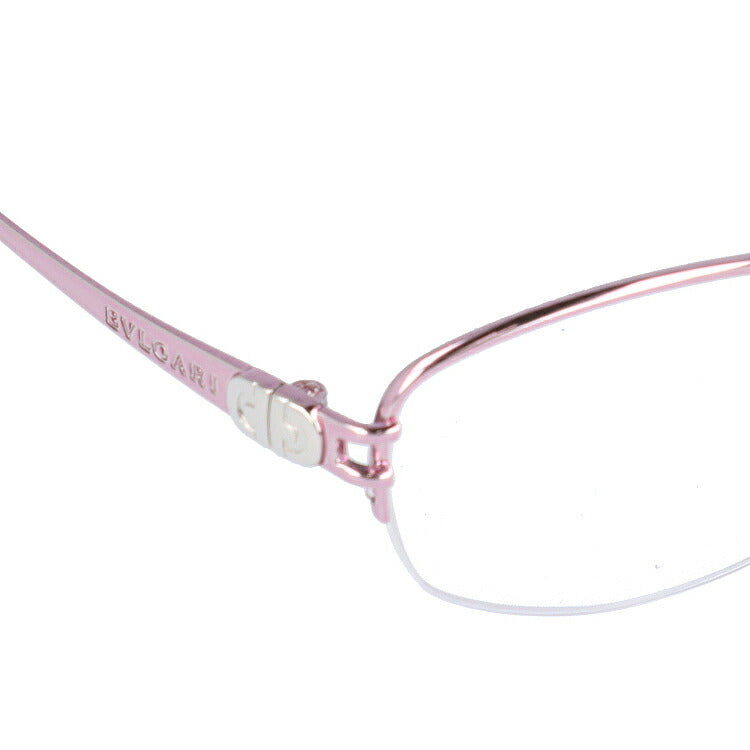 【国内正規品】ブルガリ 眼鏡 伊達メガネ対応 BV2110T 4069 51 チタニウム ピンク/クリア オーバル レディース ラッピング無料
