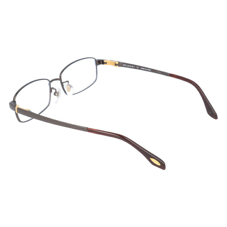 【国内正規品】メガネ 度付き 度なし 伊達メガネ 眼鏡 ブルガリ BVLGARI BV1033TK 4055 53 ブラウン レディース スクエア型 UVカット 紫外線 ラッピング無料