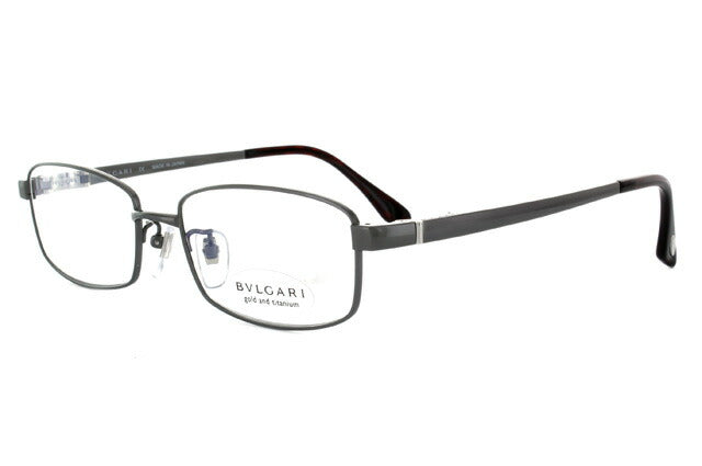 【国内正規品】メガネ 度付き 度なし 伊達メガネ 眼鏡 ブルガリ BVLGARI BV1033TK 4056 53 グレー レディース スクエア型 UVカット 紫外線 ラッピング無料