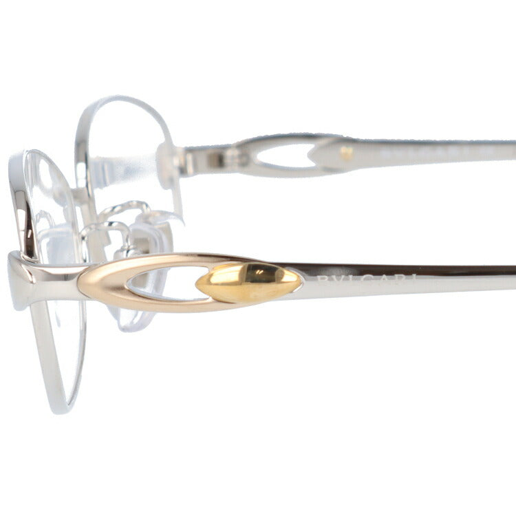 【国内正規品】メガネ 度付き 度なし 伊達メガネ 眼鏡 ブルガリ BVLGARI BV2050TK 483 53 シルバー/ブラック レディース UVカット 紫外線 ラッピング無料
