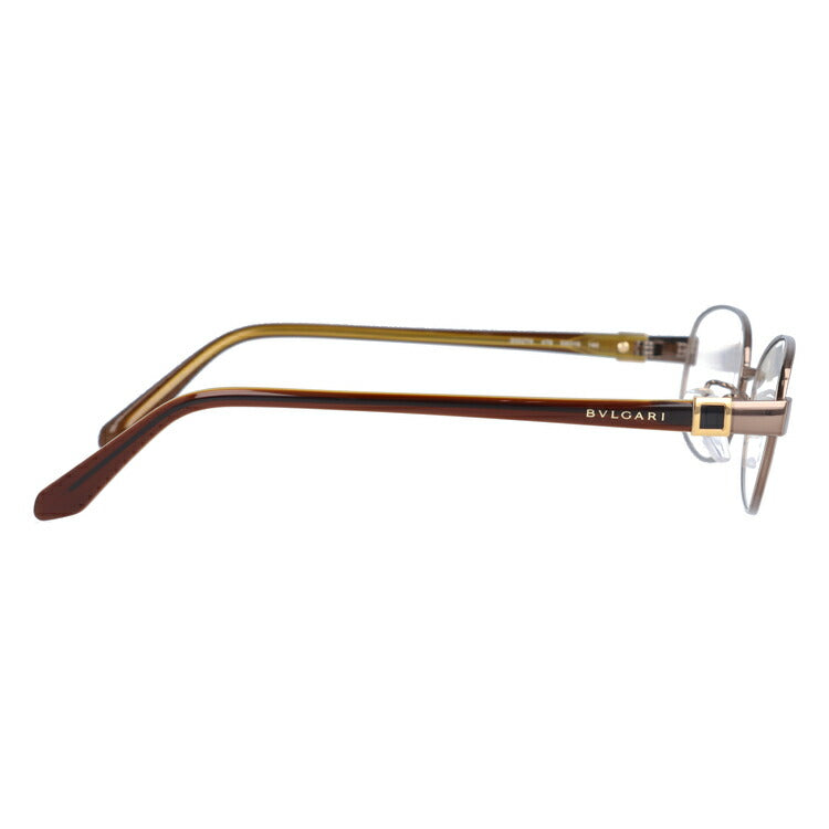 【国内正規品】メガネ 度付き 度なし 伊達メガネ 眼鏡 ブルガリ BVLGARI BV2052TK 479 53 ブラウン レディース スクエア型 UVカット 紫外線 ラッピング無料