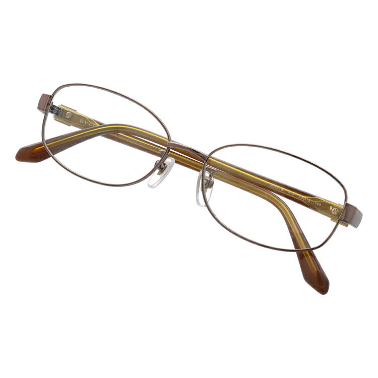 【国内正規品】メガネ 度付き 度なし 伊達メガネ 眼鏡 ブルガリ BVLGARI BV2052TK 479 53 ブラウン レディース スクエア型 UVカット 紫外線 ラッピング無料
