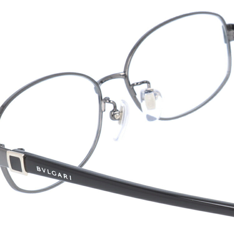 【国内正規品】メガネ 度付き 度なし 伊達メガネ 眼鏡 ブルガリ BVLGARI BV2052TK 484 53 ガンメタル/ブラック レディース スクエア型 UVカット 紫外線 ラッピング無料