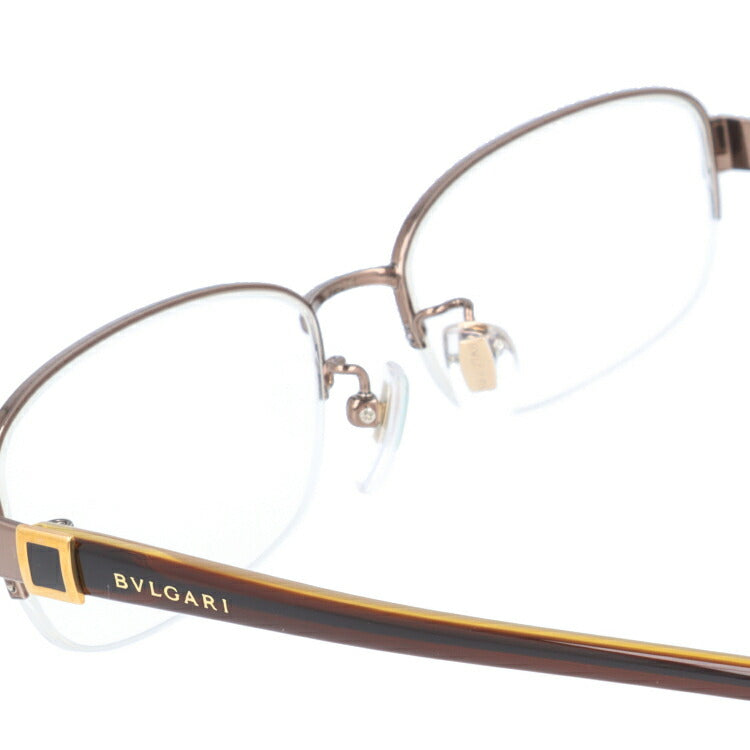【国内正規品】ブルガリ 眼鏡 伊達メガネ対応 BV2053TK 479 52 ブラウン レディース スクエア型 ラッピング無料
