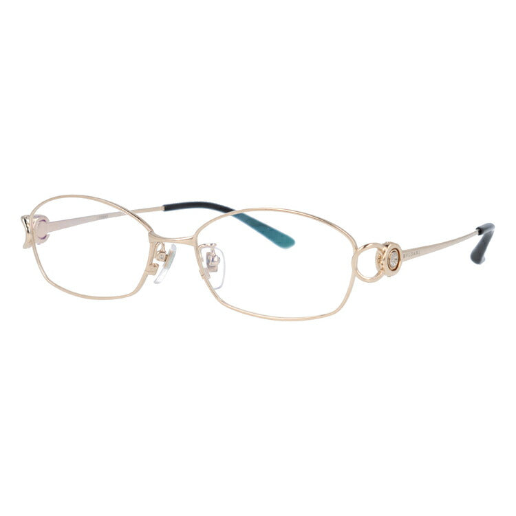【国内正規品】メガネ 度付き 度なし 伊達メガネ 眼鏡 ブルガリ BVLGARI BV2064TG 401 53 ゴールド ダイヤモンド レディース スクエア型 UVカット 紫外線 ラッピング無料