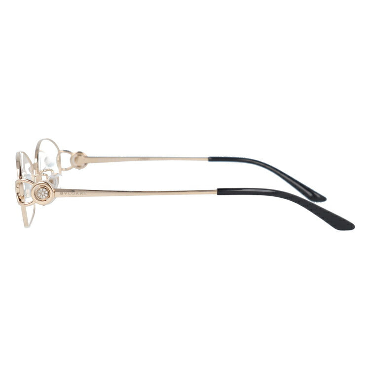 【国内正規品】メガネ 度付き 度なし 伊達メガネ 眼鏡 ブルガリ BVLGARI BV2064TG 401 53 ゴールド ダイヤモンド レディース スクエア型 UVカット 紫外線 ラッピング無料