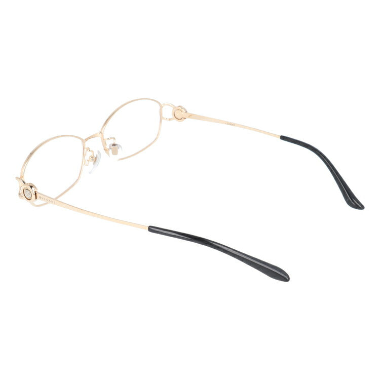 【国内正規品】メガネ 度付き 度なし 伊達メガネ 眼鏡 ブルガリ BVLGARI BV2064TG 401 53 ゴールド ダイヤモンド レディース スクエア型 UVカット 紫外線 ラッピング無料
