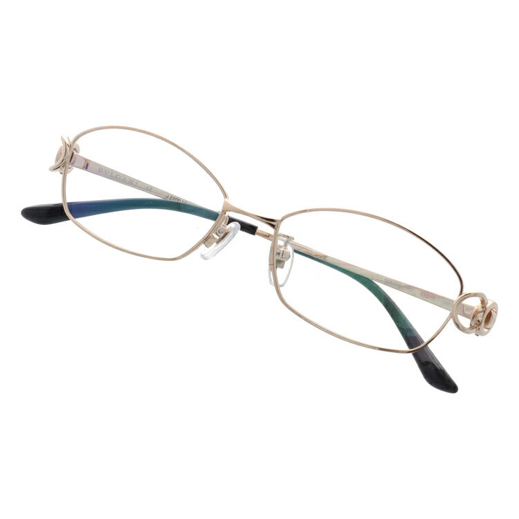 【国内正規品】メガネ 度付き 度なし 伊達メガネ 眼鏡 ブルガリ BVLGARI BV2064TG 401 53 ゴールド ダイヤモンド レディース スクエア型 UVカット 紫外線 ラッピング無料