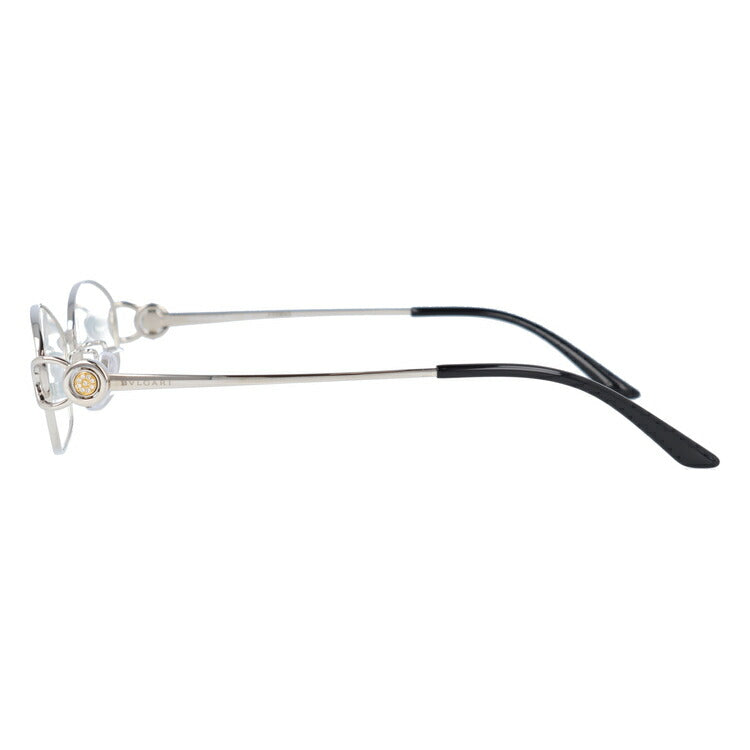 【国内正規品】メガネ 度付き 度なし 伊達メガネ 眼鏡 ブルガリ BVLGARI BV2064TG 420 53 シルバー ダイヤモンド レディース スクエア型 UVカット 紫外線 ラッピング無料