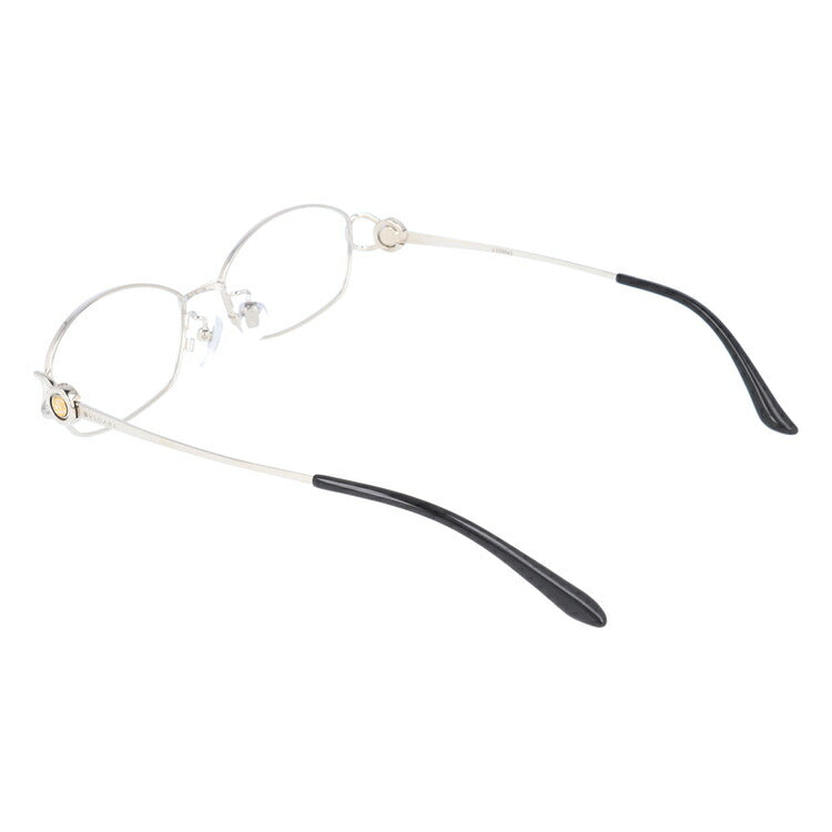 【国内正規品】メガネ 度付き 度なし 伊達メガネ 眼鏡 ブルガリ BVLGARI BV2064TG 420 53 シルバー ダイヤモンド レディース スクエア型 UVカット 紫外線 ラッピング無料