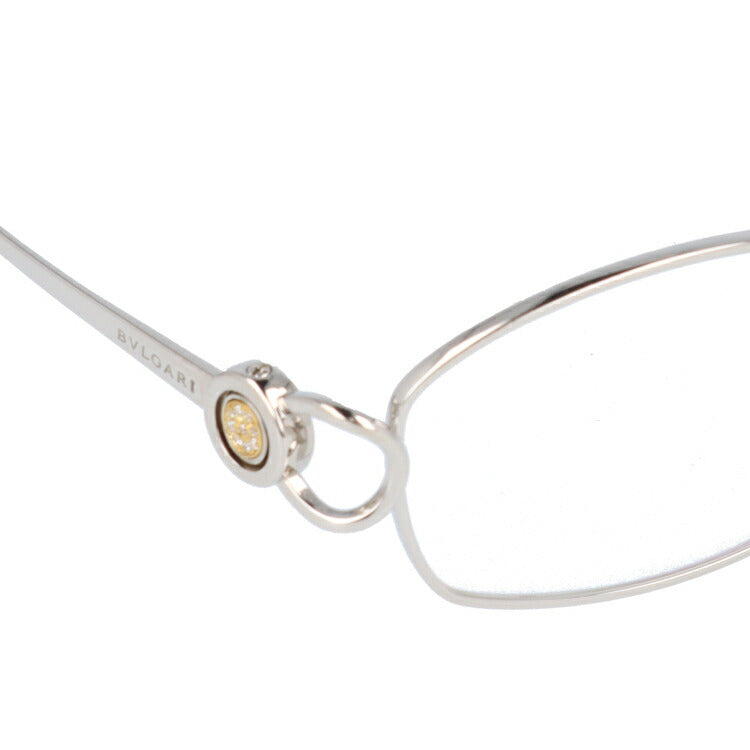 【国内正規品】メガネ 度付き 度なし 伊達メガネ 眼鏡 ブルガリ BVLGARI BV2064TG 420 53 シルバー ダイヤモンド レディース スクエア型 UVカット 紫外線 ラッピング無料