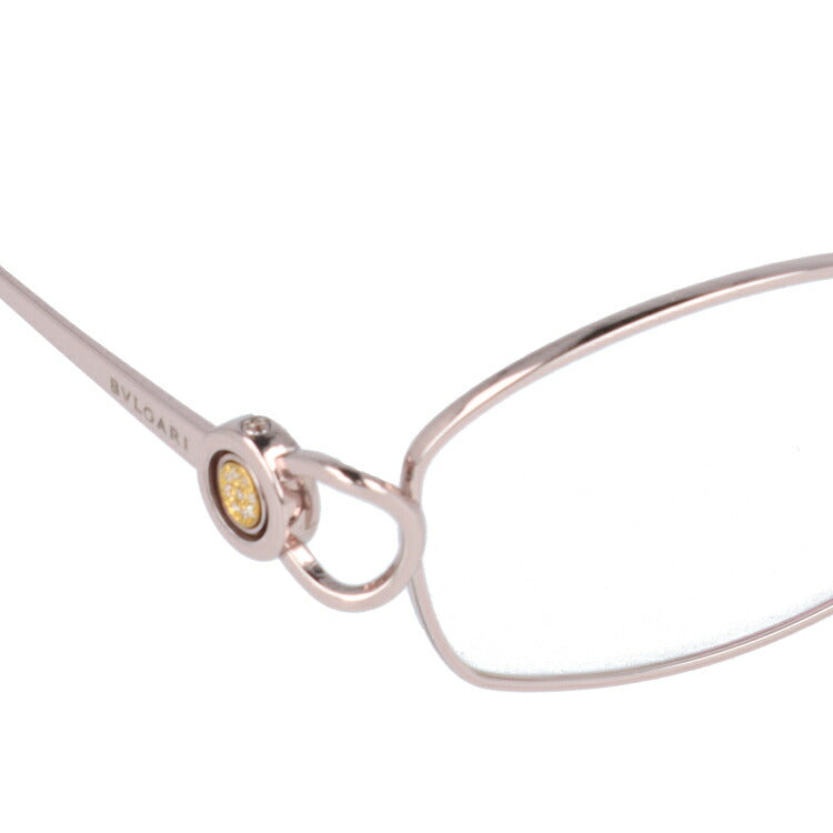 【国内正規品】メガネ 度付き 度なし 伊達メガネ 眼鏡 ブルガリ BVLGARI BV2064TG 458 53 ピンク ダイヤモンド レディース スクエア型 UVカット 紫外線 ラッピング無料