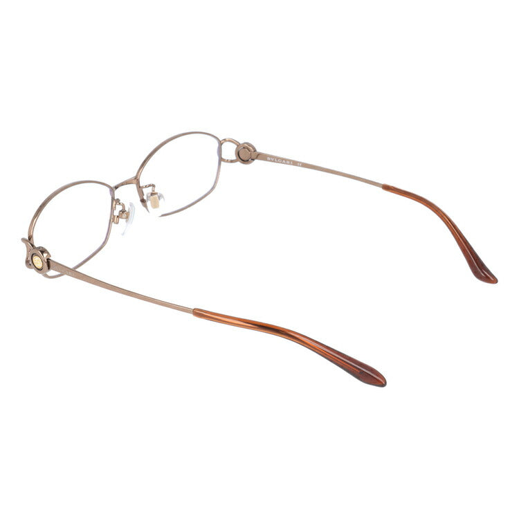 【国内正規品】メガネ 度付き 度なし 伊達メガネ 眼鏡 ブルガリ BVLGARI BV2064TG 499 53 ブラウン ダイヤモンド レディース スクエア型 UVカット 紫外線 ラッピング無料