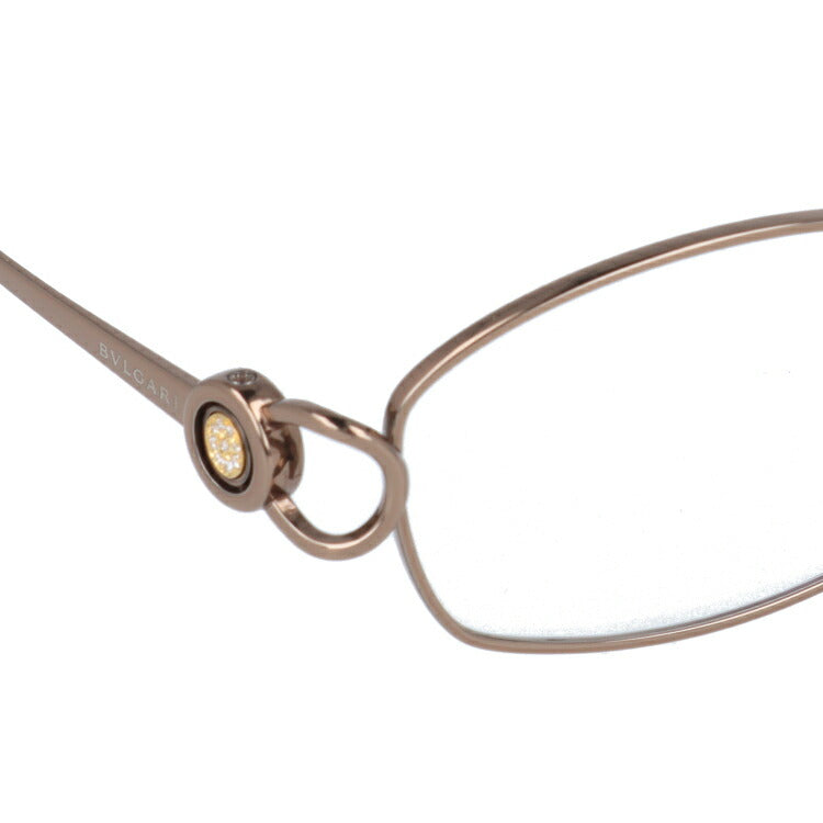 【国内正規品】メガネ 度付き 度なし 伊達メガネ 眼鏡 ブルガリ BVLGARI BV2064TG 499 53 ブラウン ダイヤモンド レディース スクエア型 UVカット 紫外線 ラッピング無料