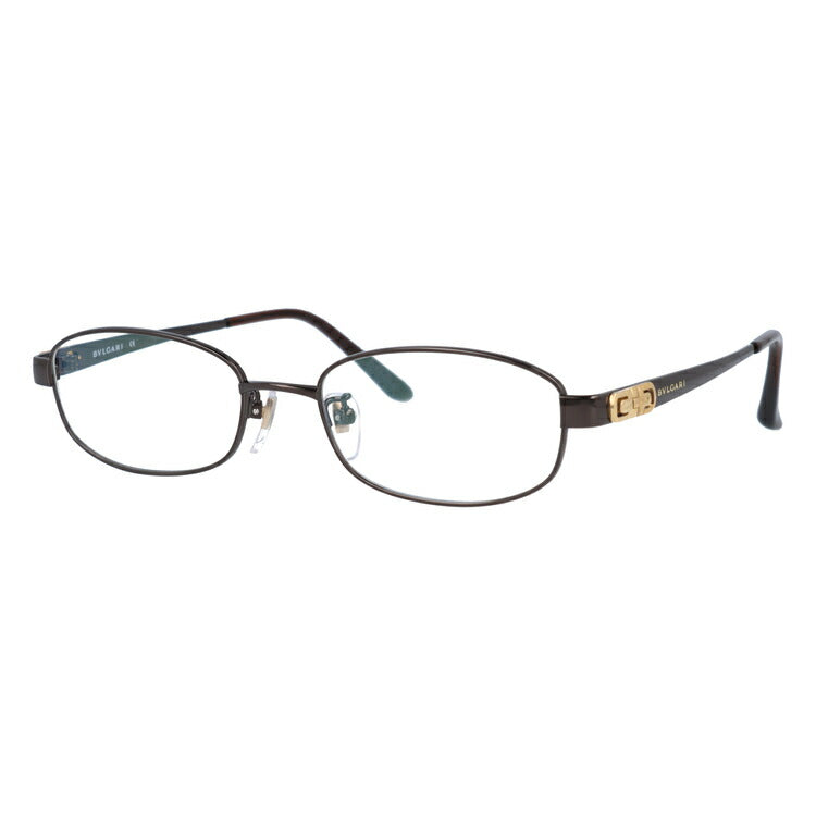 【国内正規品】メガネ 度付き 度なし 伊達メガネ 眼鏡 ブルガリ BVLGARI BV2076TK 4019 52 ダークブラウン レディース スクエア型 UVカット 紫外線 ラッピング無料