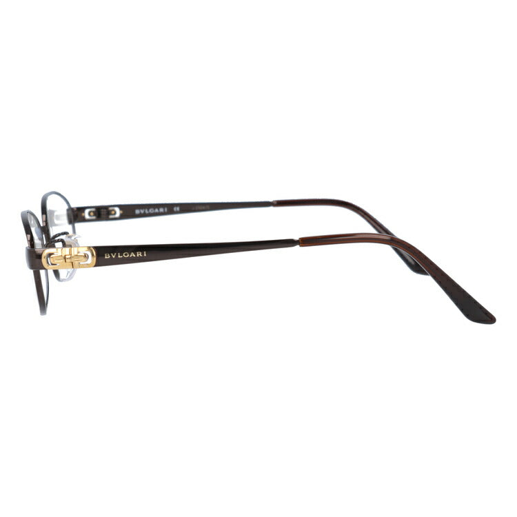 【国内正規品】メガネ 度付き 度なし 伊達メガネ 眼鏡 ブルガリ BVLGARI BV2076TK 4019 52 ダークブラウン レディース スクエア型 UVカット 紫外線 ラッピング無料