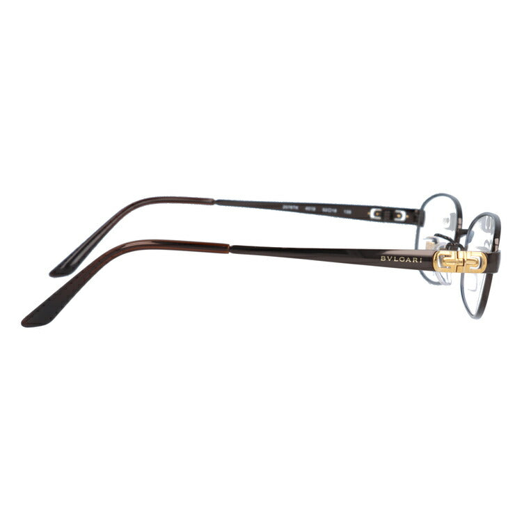 【国内正規品】メガネ 度付き 度なし 伊達メガネ 眼鏡 ブルガリ BVLGARI BV2076TK 4019 52 ダークブラウン レディース スクエア型 UVカット 紫外線 ラッピング無料