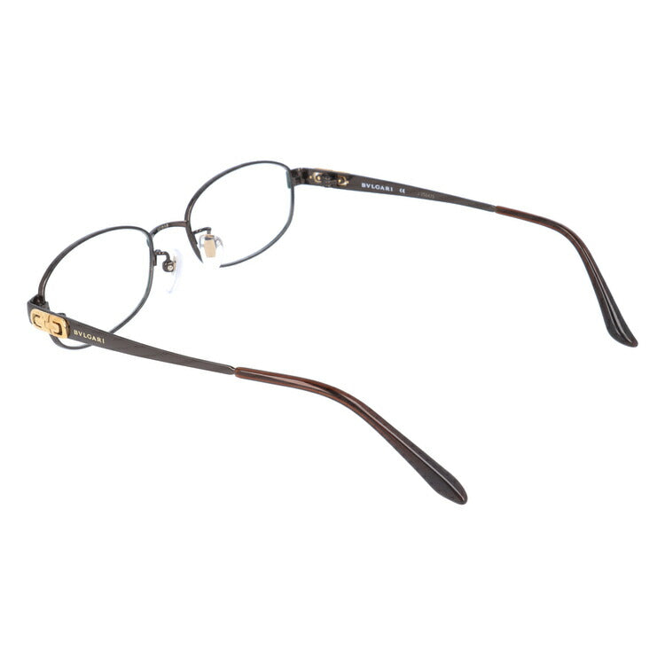 【国内正規品】メガネ 度付き 度なし 伊達メガネ 眼鏡 ブルガリ BVLGARI BV2076TK 4019 52 ダークブラウン レディース スクエア型 UVカット 紫外線 ラッピング無料