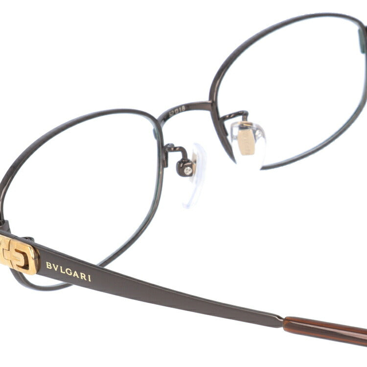 【国内正規品】メガネ 度付き 度なし 伊達メガネ 眼鏡 ブルガリ BVLGARI BV2076TK 4019 52 ダークブラウン レディース スクエア型 UVカット 紫外線 ラッピング無料