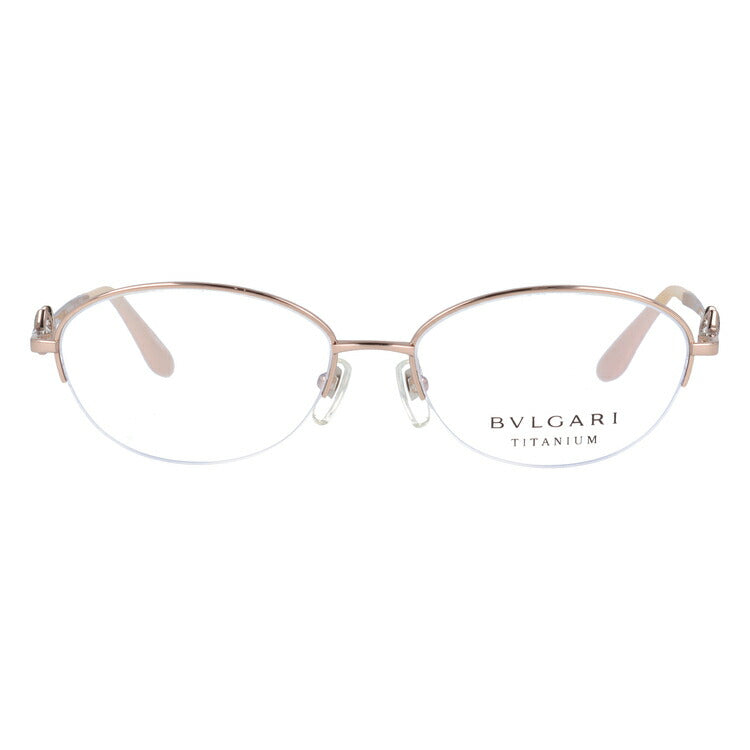 【訳あり・店頭展示品/外箱なし】【国内正規品】ブルガリ メガネ フレーム 眼鏡 BVLGARI ディーヴァ ドリーム 伊達メガネ DIVA'S DREAM BV2185BD 389 54サイズ オーバル型 ブランド メンズ レディース アイウェア UVカット ギフト対応 ハーフリム ラインストーン