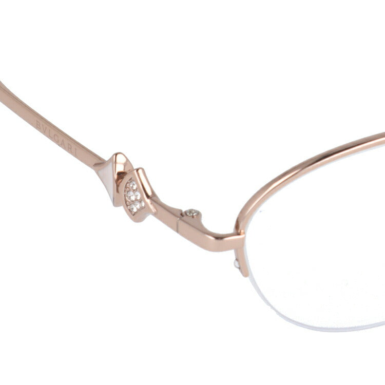 【訳あり・店頭展示品/外箱なし】【国内正規品】ブルガリ メガネ フレーム 眼鏡 BVLGARI ディーヴァ ドリーム 伊達メガネ DIVA'S DREAM BV2185BD 389 54サイズ オーバル型 ブランド メンズ レディース アイウェア UVカット ギフト対応 ハーフリム ラインストーン