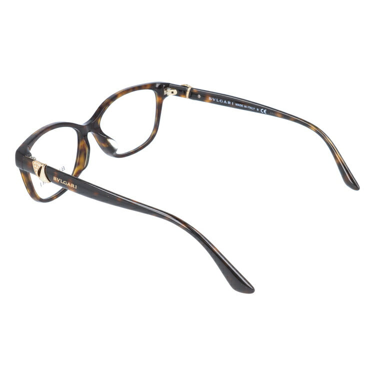 【国内正規品】メガネ 度付き 度なし 伊達メガネ 眼鏡 ブルガリ BVLGARI ディーヴァ BV4128BF 504 54 ダークハバナ アジアンフィット DIVA レディース ウェリントン型 UVカット 紫外線 ラッピング無料