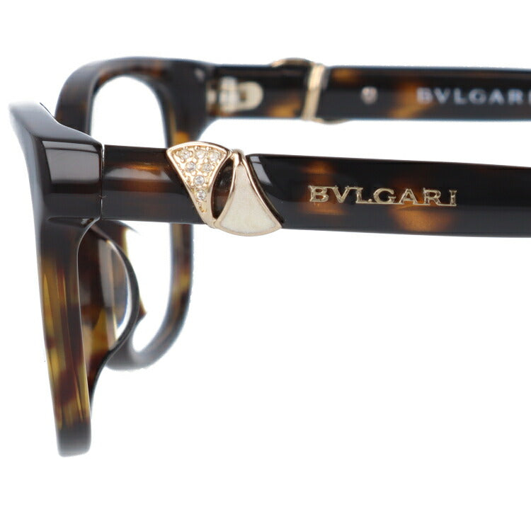 【国内正規品】メガネ 度付き 度なし 伊達メガネ 眼鏡 ブルガリ BVLGARI ディーヴァ BV4128BF 504 54 ダークハバナ アジアンフィット DIVA レディース ウェリントン型 UVカット 紫外線 ラッピング無料