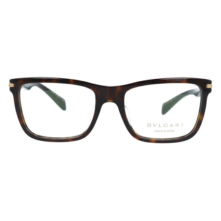 【国内正規品】メガネ 度付き 度なし 伊達メガネ 眼鏡 ブルガリ BVLGARI オクト BV3031KF 5286 55 ダークハバナ/ゴールド アジアンフィット OCTO レディース ウェリントン型 UVカット 紫外線 ラッピング無料