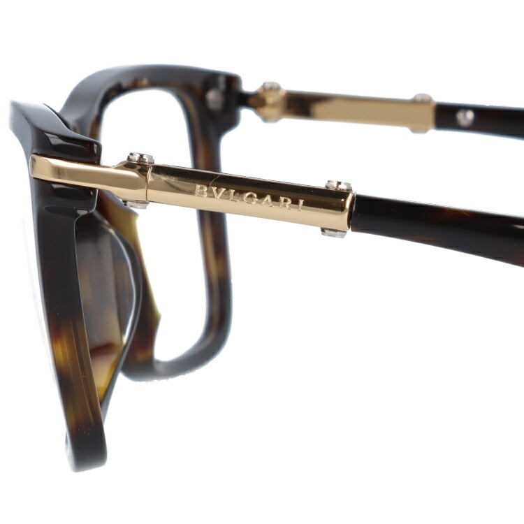 【国内正規品】メガネ 度付き 度なし 伊達メガネ 眼鏡 ブルガリ BVLGARI オクト BV3031KF 5286 55 ダークハバナ/ゴールド アジアンフィット OCTO レディース ウェリントン型 UVカット 紫外線 ラッピング無料