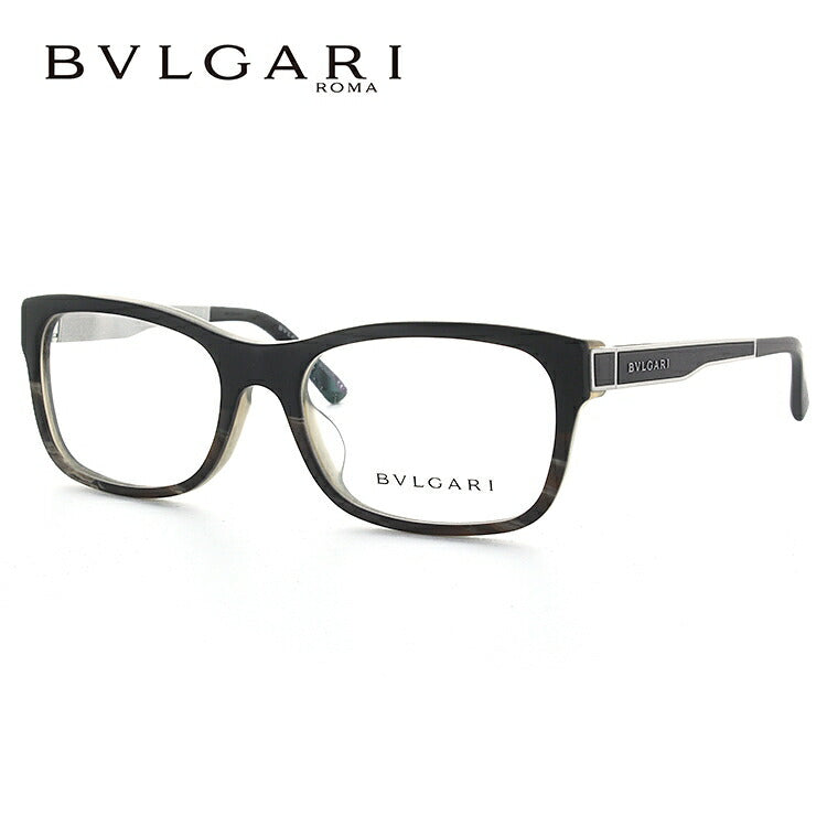 【訳あり】メガネ 度付き 度なし 伊達メガネ 眼鏡 ブルガリ BVLGARI アジアンフィット BV3027F 5358 56サイズ 正規品 スクエア型 メンズ レディース スクエア型 UVカット 紫外線 ラッピング無料 【海外正規品】