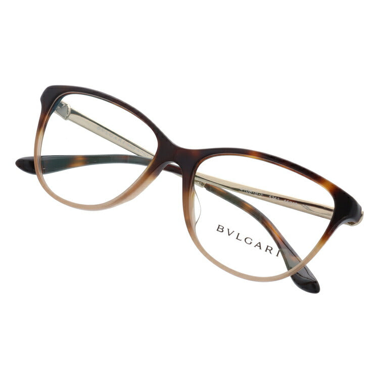 【国内正規品】メガネ 度付き 度なし 伊達メガネ 眼鏡 ブルガリ BVLGARI アジアンフィット BV4108BF 5362 55サイズ DIVA （ディーヴァ） 正規品 フォックス型 レディース UVカット 紫外線 ラッピング無料