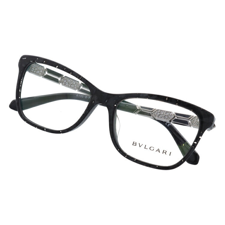 【国内正規品】メガネ 度付き 度なし 伊達メガネ 眼鏡 ブルガリ BVLGARI アジアンフィット BV4135BF 5412 55サイズ ウェリントン型 メンズ レディース UVカット 紫外線 ラッピング無料