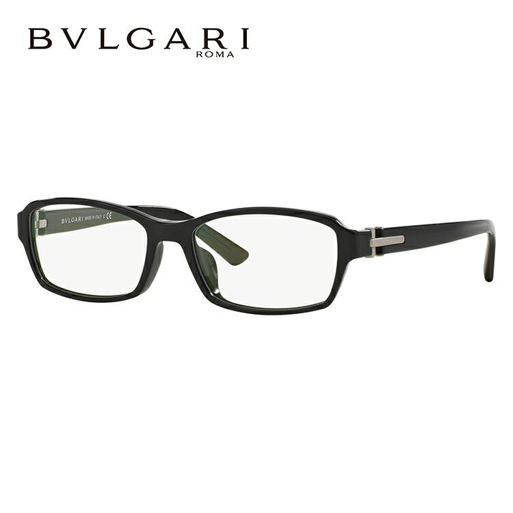 【訳あり】メガネ 度付き 度なし 伊達メガネ 眼鏡 ブルガリ BVLGARI アジアンフィット BV3025D 501 56サイズ スクエア型 メンズ レディース UVカット 紫外線 ラッピング無料 【海外正規品】