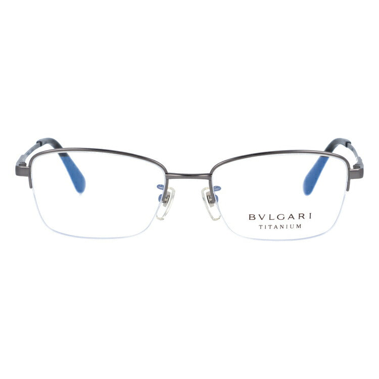 【訳あり・店頭展示品/外箱なし】【国内正規品】ブルガリ メガネ フレーム 眼鏡 BVLGARI BV1094TD 195 54サイズ スクエア型 ブランド メンズ レディース アイウェア UVカット ギフト対応 ハーフリム ラッピング無料