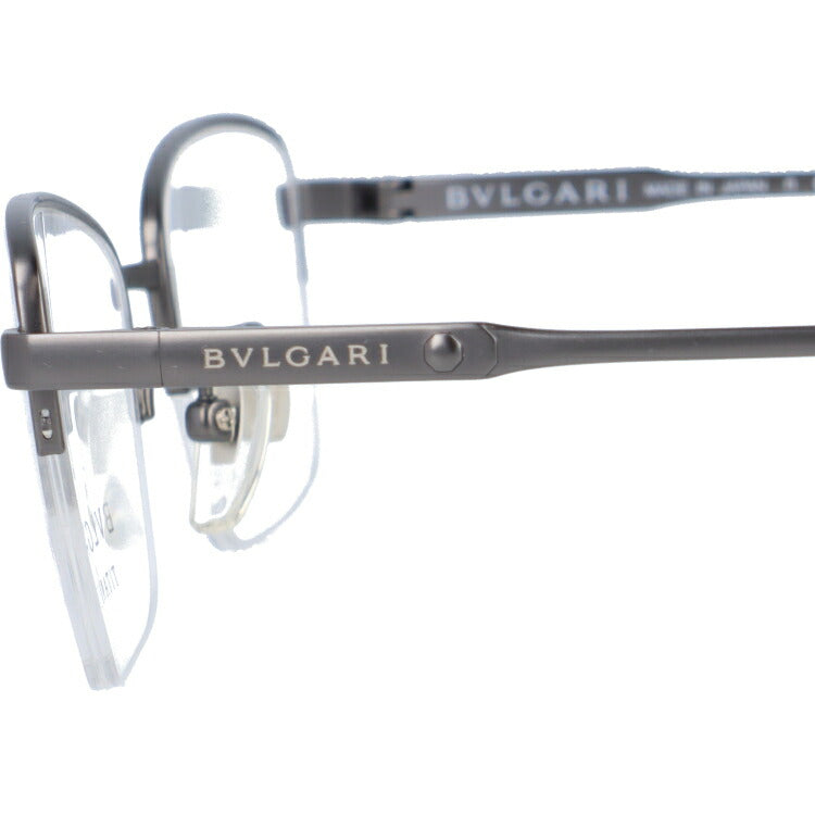 【訳あり・店頭展示品/外箱なし】【国内正規品】ブルガリ メガネ フレーム 眼鏡 BVLGARI BV1094TD 195 54サイズ スクエア型 ブランド メンズ レディース アイウェア UVカット ギフト対応 ハーフリム ラッピング無料