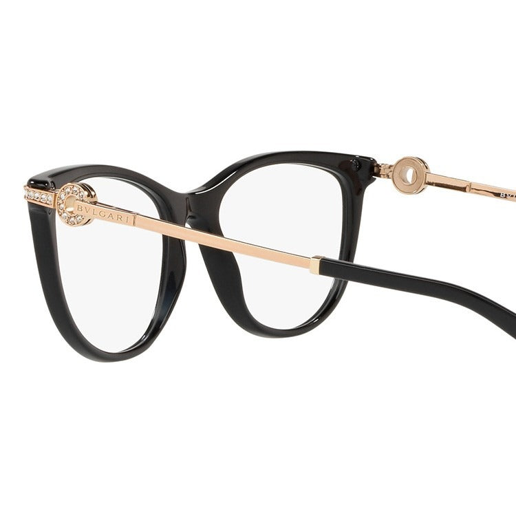【訳あり】ブルガリ 眼鏡 伊達メガネ対応 BVLGARI BVLGARI ブルガリ ブルガリ BV4155BF 501 54 ブラック アジアンフィット レディース スクエア型 プレゼント ギフト【海外正規品】