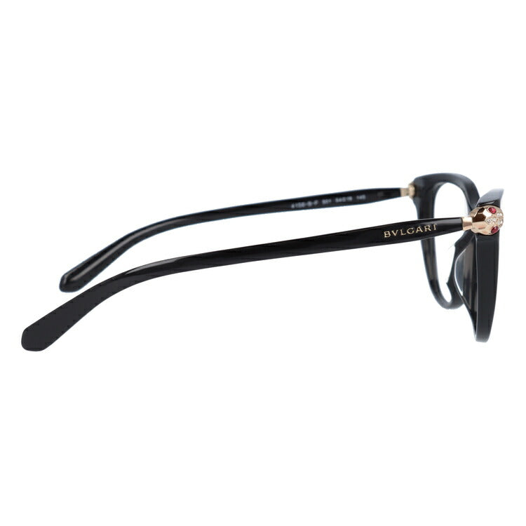 【国内正規品】メガネ 度付き 度なし 伊達メガネ 眼鏡 ブルガリ レ ジェンメ アジアンフィット BVLGARI LE GEMME BV4156BF 501 54サイズ フォックス型 レディース UVカット 紫外線 ラッピング無料