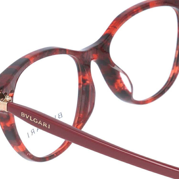 【国内正規品】メガネ 度付き 度なし 伊達メガネ 眼鏡 ブルガリ レ ジェンメ アジアンフィット BVLGARI LE GEMME BV4156BF 5427 54サイズ フォックス型 レディース UVカット 紫外線 ラッピング無料