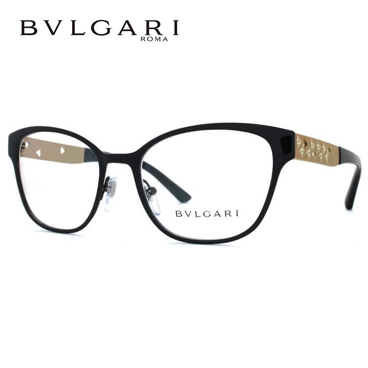 【訳あり】ブルガリ メガネ フレーム ブランド 眼鏡 伊達 度付き 度入り ディーヴァ ドリーム BVLGARI DIVA'S DREAM BV2201B 239 53 プレゼント ギフト【海外正規品】