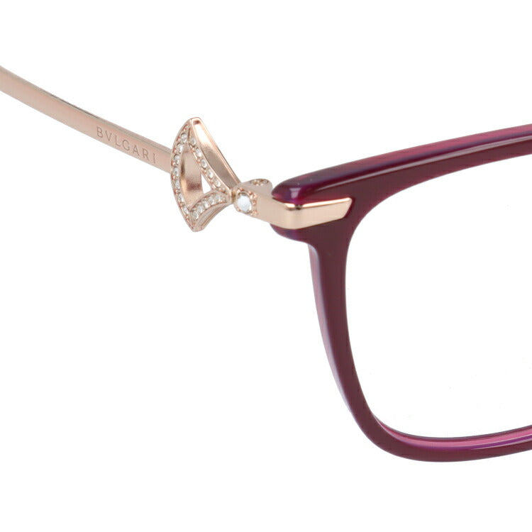 【訳あり・店頭展示品/外箱なし】【国内正規品】ブルガリ メガネ フレーム 眼鏡 BVLGARI ディーヴァ ドリーム 伊達メガネ DIVA'S DREAM BV4166BF 5426 54サイズ アジアンフィット ウェリントン型 ブランド メンズ レディース アイウェア UVカット ギフト対応 ラインストーン